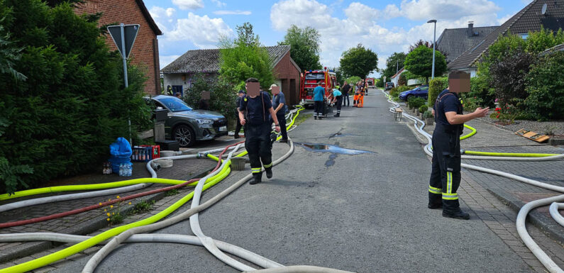 Erneute Unwetterlage im Landkreis Schaumburg führt zu 180 Einsätzen