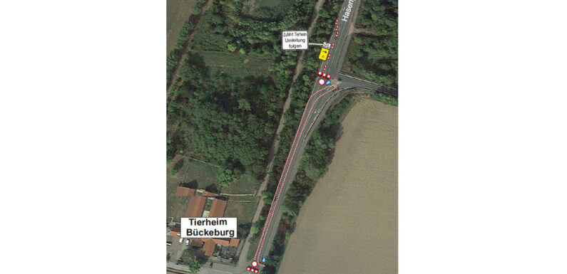 Bückeburg: Sperrung am Hasengarten für Bauerngut-Straßenbauarbeiten ab 5. August