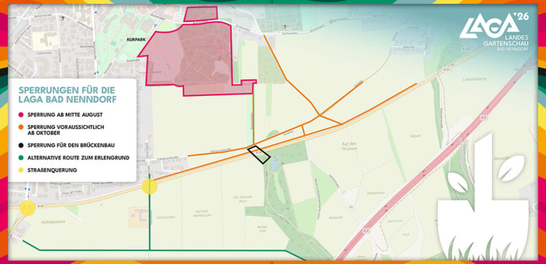 Die Landesgartenschau Bad Nenndorf wird Realität
