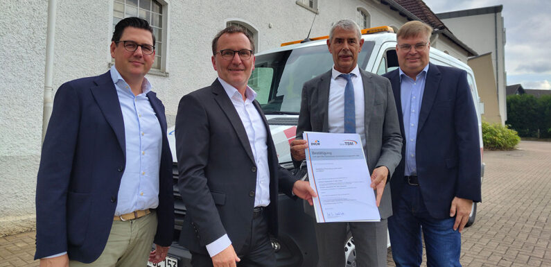 Stadtwerke Schaumburg-Lippe zum 5. Mal mit TSM-Zertifikat für hohe Fachkompetenz ausgezeichnet