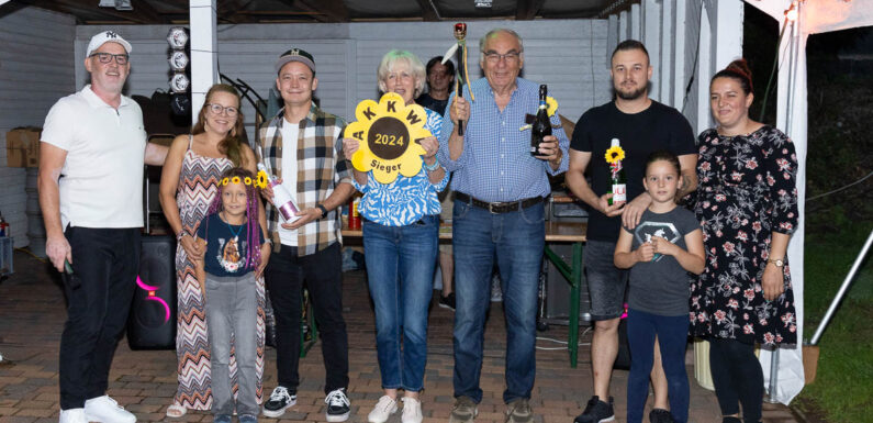 48. Straßenfest des AKKWV: Neues Sonnenblumen-Königspaar kommt aus dem Kirchbrink