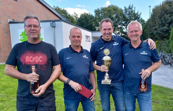 TuSG Alte Herren gewinnt zum 4. Mal Wiedensahler Boule-Dorfmeisterschaft
