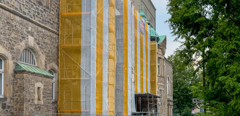 Vollsperrung der Straße „Am Rathaus“ in Bückeburg