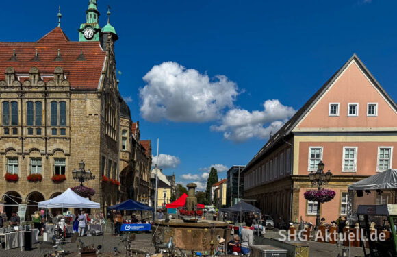 Am Sonntag ist wieder Zeit für „Open Art“ auf dem Bückeburger Marktplatz
