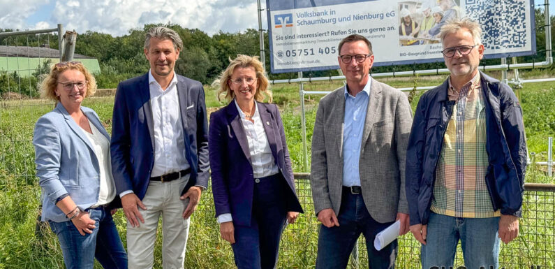 Volksbank in Schaumburg und Nienburg vermarktet Baugebiet in Rintelner Nordstadt