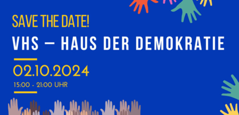 Stadthagen: Am 2. Oktober Vielfalt im „VHS-Haus der Demokratie“ erleben