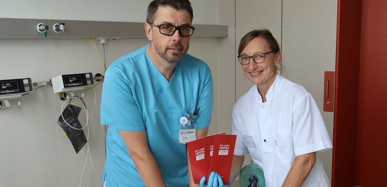 „Prüfen – rufen – drücken“: Aktionswoche „Ein Leben retten“