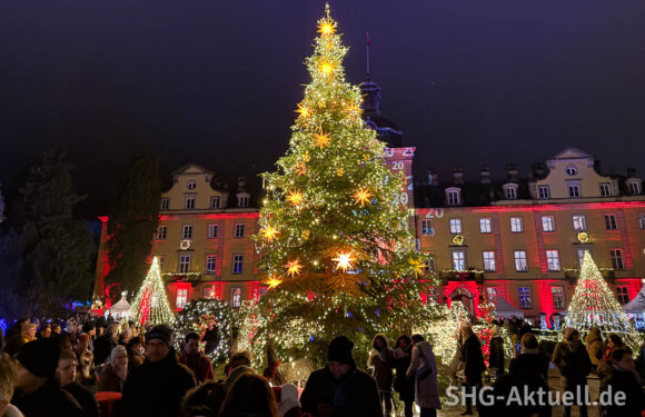 Weihnachtszauber auf Schloss Bückeburg 2024 unter dem Motto: „New York Christmas“