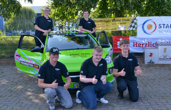 Komplettes Podest für das ADAC Slalom Youngster Team des SMC