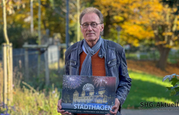 25 Jahre Fischers Fotos: Rolf Fischer verewigt die schönsten Motive aus Rinteln, Bückeburg, Stadthagen und Minden in Kalendern