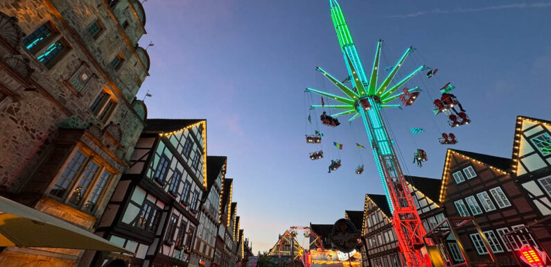 Der Aufbau läuft: Rintelner Herbstmesse startet am 31. Oktober