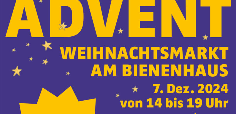 Lichterglanz und Kerzenschimmer: Adventsmarkt am Schaumburger Bienenhaus