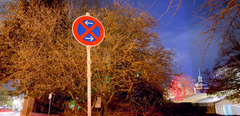 Zum Weihnachtszauber: Parkplatz „am Hasengarten“ in Bückeburg gesperrt
