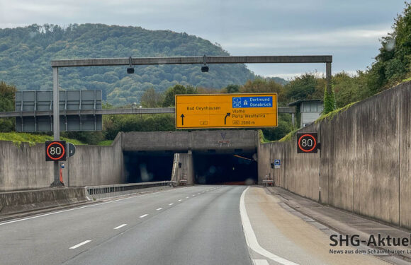 Weserauentunnel wird Freitagabend für mehrere Stunden gesperrt