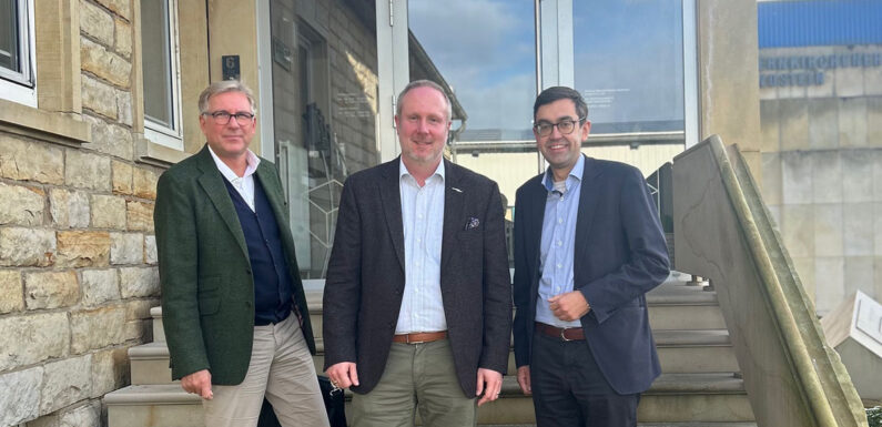 Beck besucht Wesling Obernkirchener Sandstein: „Regionalen Rohstoff stärker in den Fokus nehmen“