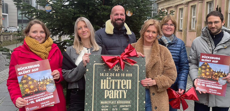 „Bückeburg glüht auf“: Am dritten Adventswochenende ist wieder Zeit für den Weihnachtsmarkt