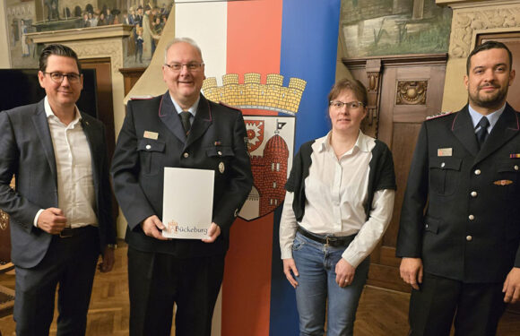 Ortsbrandmeister der Feuerwehr Bergdorf tritt die fünfte Amtszeit an