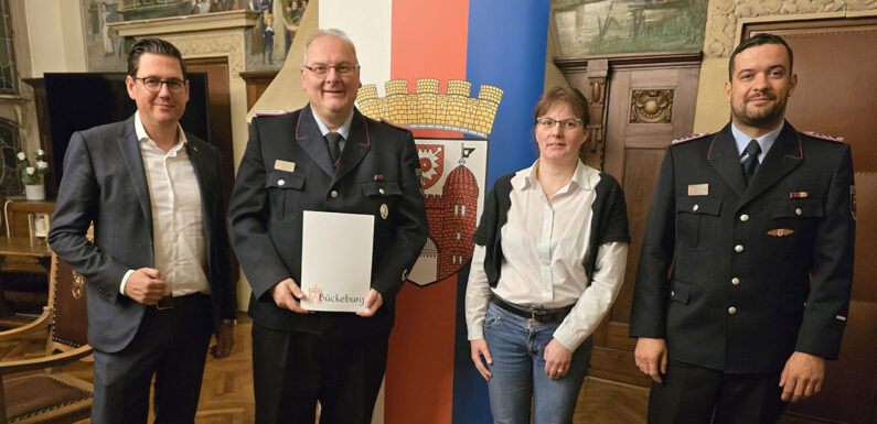 Ortsbrandmeister der Feuerwehr Bergdorf tritt die fünfte Amtszeit an