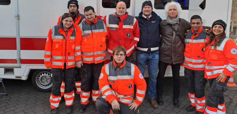DRK-Bereitschaft des Ortsvereins Bückeburg sichert elftägigen Sanitätsdienst beim 21. Weihnachtszauber