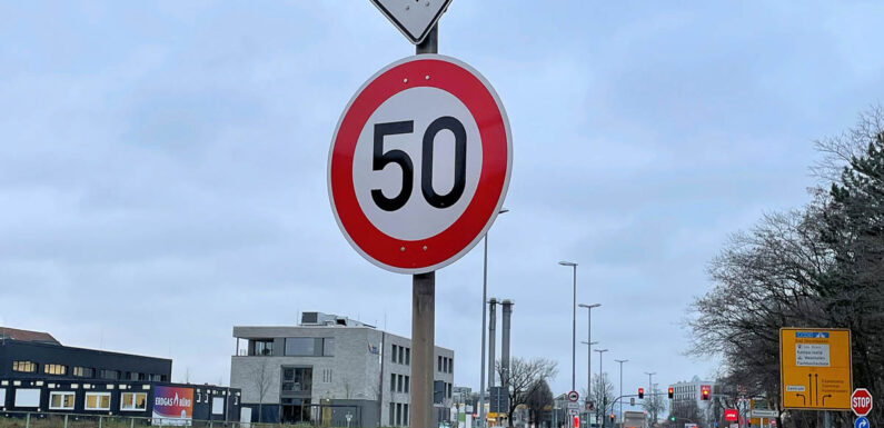 Deshalb muss man auf der Ringstraße in Minden künftig 10 km/h langsamer fahren