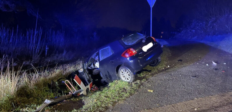 Obernkirchener baut betrunken zwei Unfälle