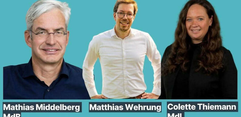 CDU Schaumburg lädt zu Diskussion mit Matthias Wehrung, Mathias Middelberg und Colette Thiemann ein