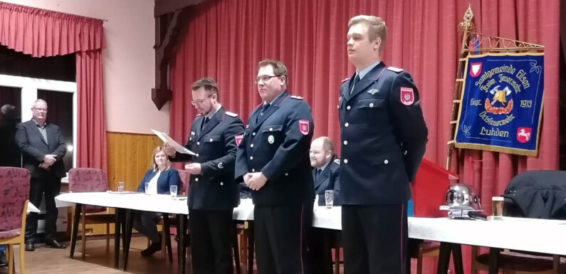 Fast 550 ehrenamtliche Einsatzstunden: Feuerwehr Luhden zieht Bilanz