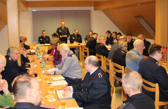Jahreshauptversammlung der Feuerwehr Stemmen-Levesen