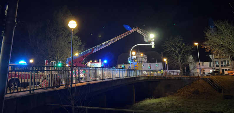 Sturm „Bernd“: Rund 40 Einsätze und zwei Verletzte im Landkreis Schaumburg