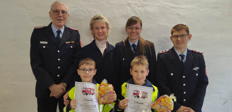 Kinderfeuerwehr Eilsen und Jugendfeuerwehr Bad Eilsen ziehen Bilanz