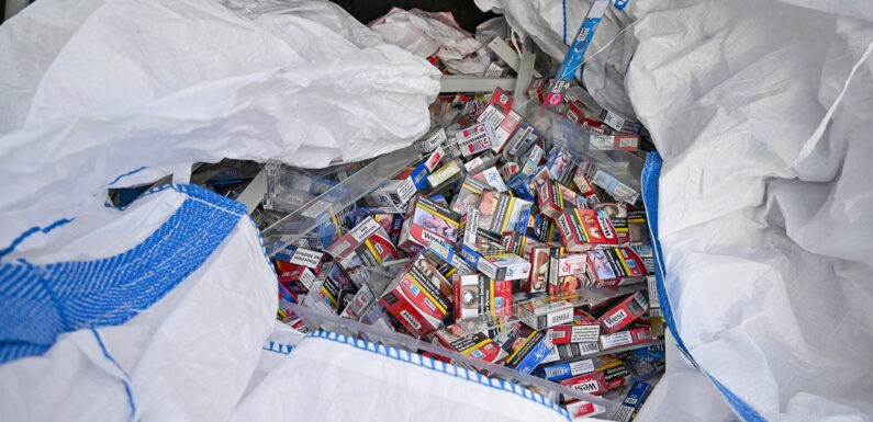 Polizei-Großeinsatz gegen Zigarettendiebe in mehreren Bundesländern