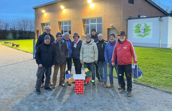 Wiedensahl: Bundesligacoach gewinnt den 1. Streich beim Boulen