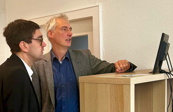Beck besucht Brauns Control an neuem Standort in Stadthagen-Blyinghausen