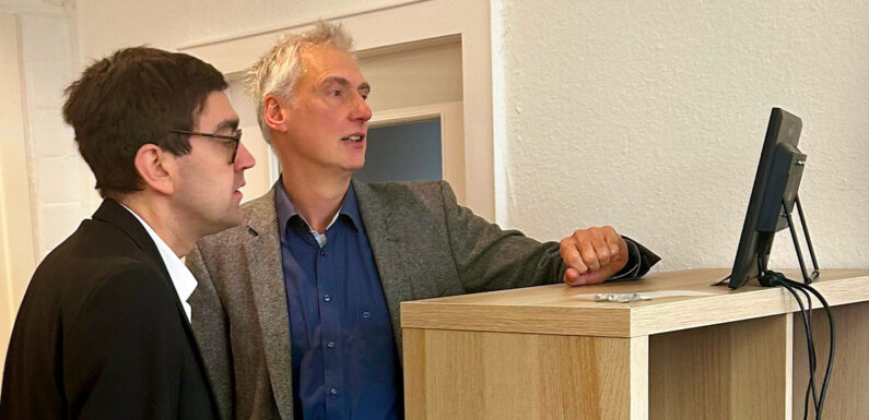 Beck besucht Brauns Control an neuem Standort in Stadthagen-Blyinghausen