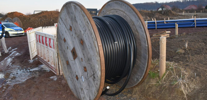 Diebe richten großen Schaden auf Baustelle in Bückeburg an