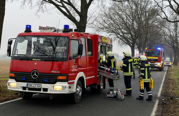 Tödlicher Unfall auf der Steinhuder Straße bei Wunstorf