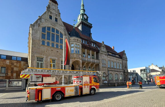 Brandstiftung in Bückeburg: Wer legte das Feuer in der Rathaustoilette?