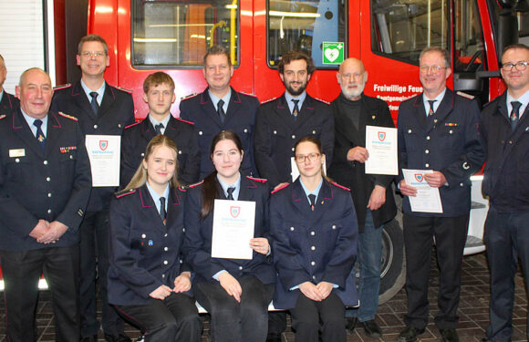 Feuerwehr Sülbeck steigert Mitgliederzahl und absolviert zahlreiche Einsätze