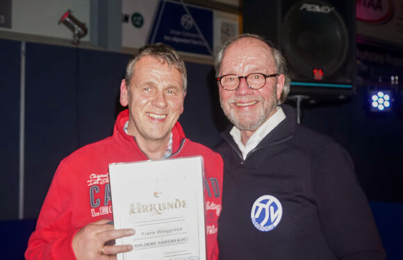 Ein Ehrenamtler mit großer Empathie: Goldene Ehrennadel für Frank Wieggrebe