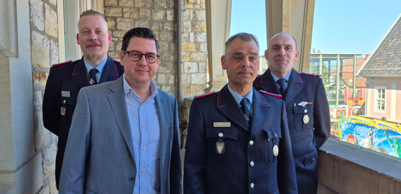 Ernennung des stellvertretenden Ortsbrandmeisters der Ortsfeuerwehr Bückeburg-Stadt