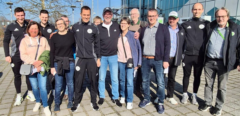 Ehrenamtliche on Tour: Ein schöner Tag bei Sonnenschein in der Fußball-Hauptstadt