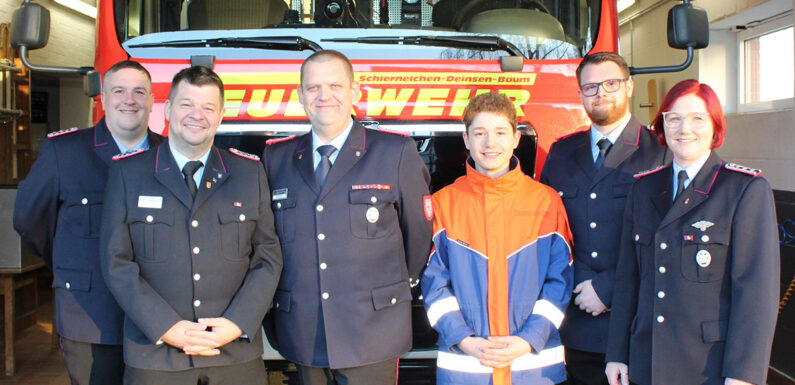 Spende für die Kinder- und Jugendfeuerwehr Hespe