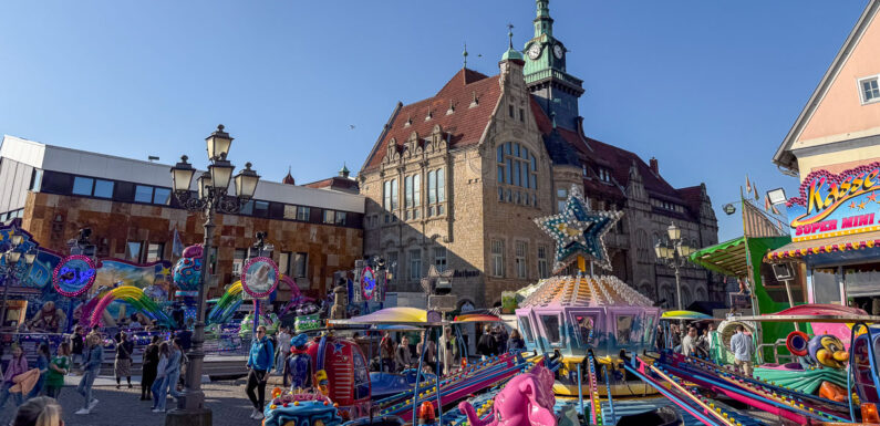 Bückeburg: Frühjahrsmarkt 2025 bei bestem Wetter gestartet