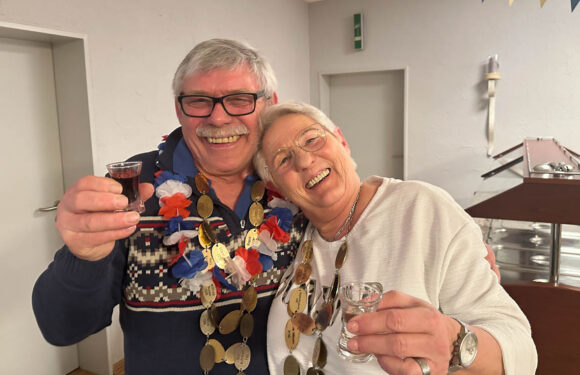 Ricky und Siggi sind die Grünkohlkönige beim „Zwischenjubiläum“