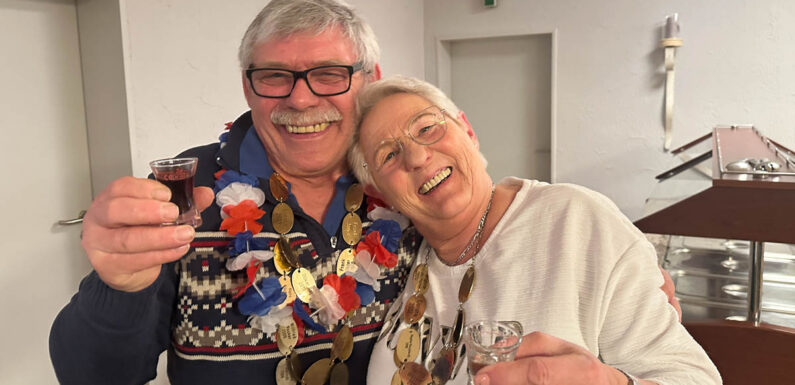 Ricky und Siggi sind die Grünkohlkönige beim „Zwischenjubiläum“