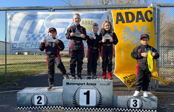 Saisonstart für Elektro-Kartslalom: Stadthäger Motor Club in Oschersleben