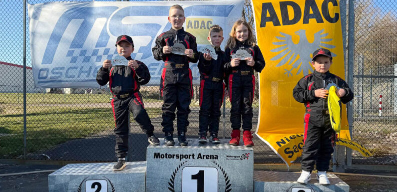 Saisonstart für Elektro-Kartslalom: Stadthäger Motor Club in Oschersleben
