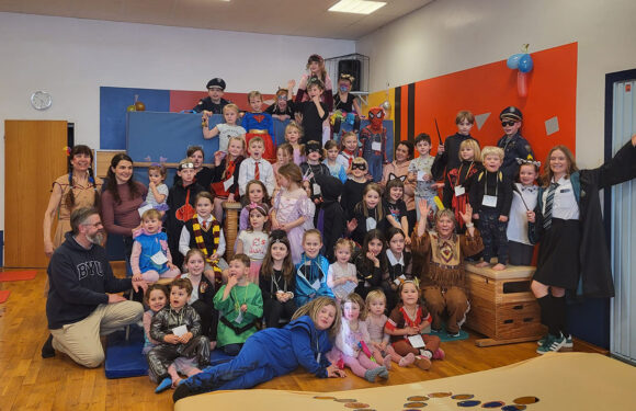 Bunte Karnevalsparty bei den Kindern des TSV Krainhagen