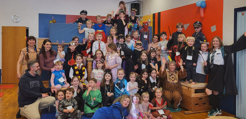 Bunte Karnevalsparty bei den Kindern des TSV Krainhagen