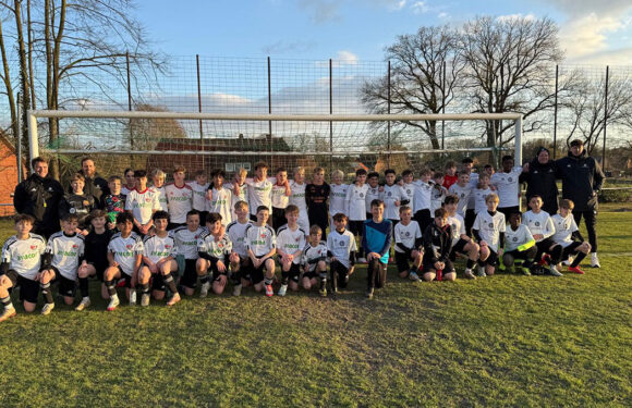 Zu Gast bei Freunden: DFB Stützpunkt Schaumburg zum Nachbarschaftsduell in Nienburg beim DFB Stützpunkt Stöckse.